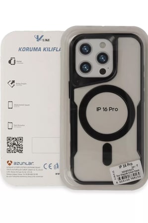 Newface Apple iPhone 16 Pro Kılıf Boyi Magsafe Silikon Kapak - Kahverengi
