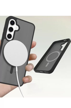 Joko Samsung Galaxy S24 FE Jota Magsafe Kapak - Koyu Yeşil