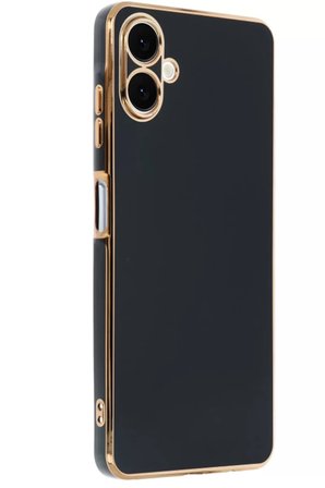 Newface Samsung Galaxy A06 Kılıf Volet Silikon - Siyah