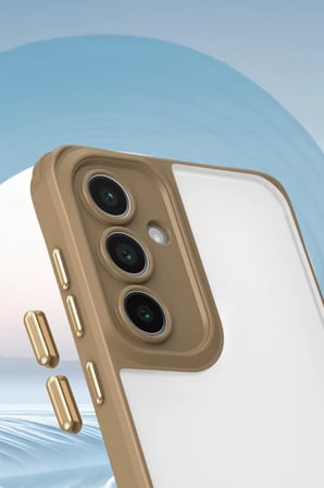 Newface Samsung Galaxy A15 4G Kılıf Penta Silikon Kılıf - Titan Gri