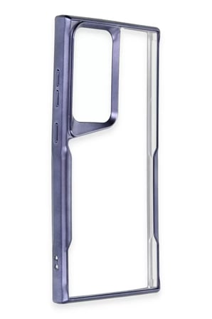 Newface Samsung Galaxy S25 Ultra Kılıf Boyi Silikon Kapak - Lacivert