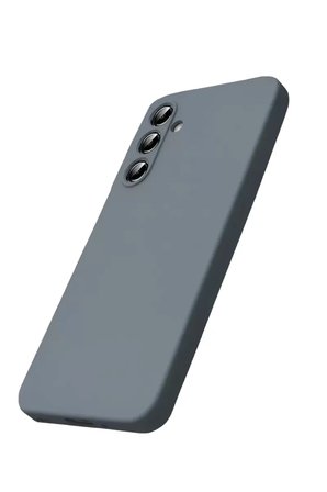 Newface Samsung Galaxy S25 FE Kılıf Nano içi Kadife Silikon - Gri