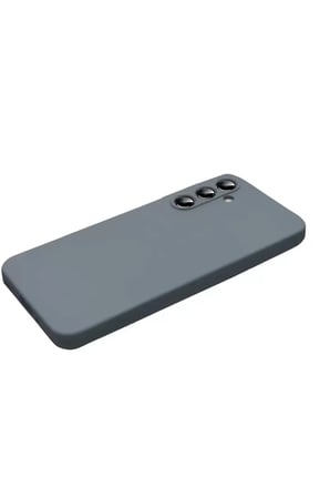 Newface Samsung Galaxy S25 FE Kılıf Nano içi Kadife Silikon - Gri