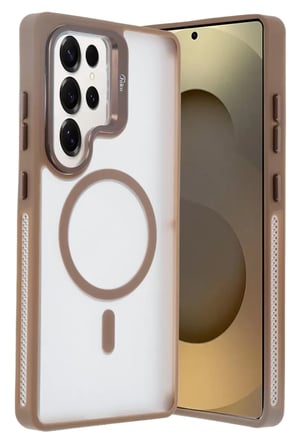 Joko Samsung Galaxy S25 Ultra Flet Lens Magsafe Kapak - Gold