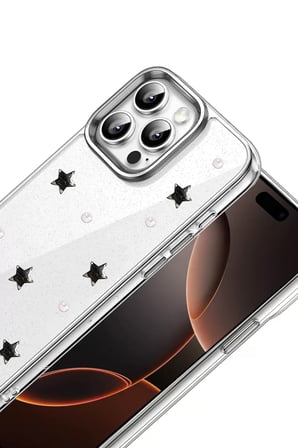 Newface Apple iPhone 14 Pro Max Fiyonk Desenli Kapak - Desen 7