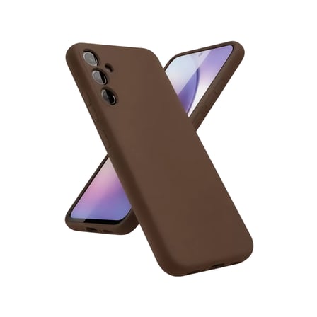 Newface Samsung Galaxy A24 4G Kılıf First Silikon - Kahverengi
