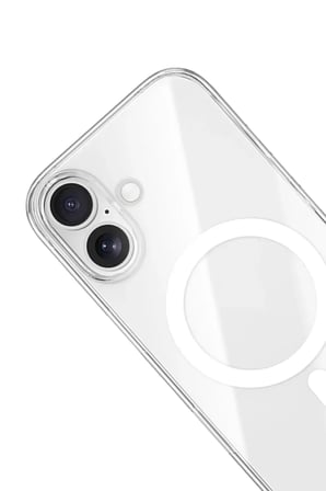 Newface Apple iPhone 17 Kılıf Pc Real Magsafe Kapak - Şeffaf