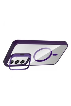 Joko Samsung Galaxy S24 FE Remim Lensli Magsafe Standlı Kapak - Derin Mor