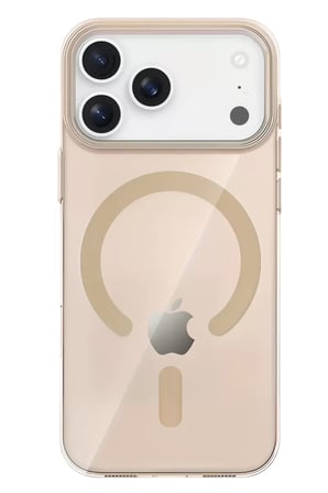 Joko Apple iPhone 17 Pro Max PC Blank Magsafe Kapak - Çöl Titanyum