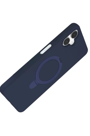 Newface Samsung Galaxy A06 Regal Magsafe Standlı Kapak - Lacivert