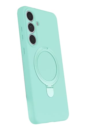 Newface Samsung Galaxy S24 FE Regal Magsafe Standlı Kapak - Su Yeşili