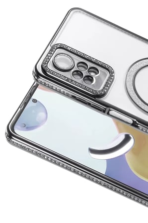 Newface Xiaomi Redmi Note 12 Pro 4G Joke Simli Magneticsafe Kılıf - Siyah