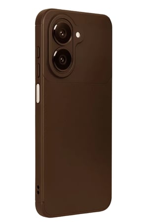 Newface Samsung Galaxy A07 4G Auto Focus Karbon Kapak - Kahverengi