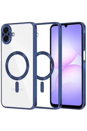 Newface Samsung Galaxy A07 4G Kross Magneticsafe Kapak - Lacivert