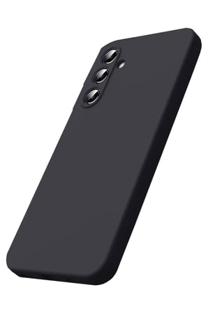 Newface Samsung Galaxy S25 FE Nano içi Kadife Silikon - Siyah