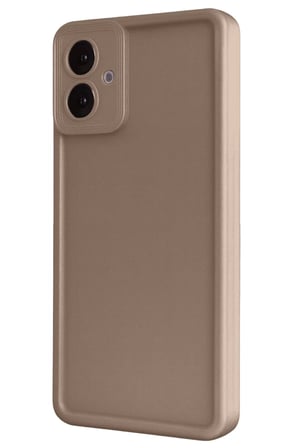 Newface Samsung Galaxy A07 4G Viera Silikon - Kahverengi