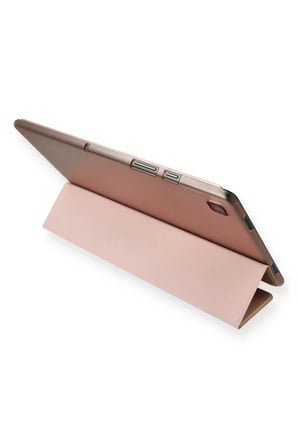 Newface Apple iPad 2025 10.9 (10.Nesil) Kalemlikli Tablet Smart Kılıf - Rose Gold