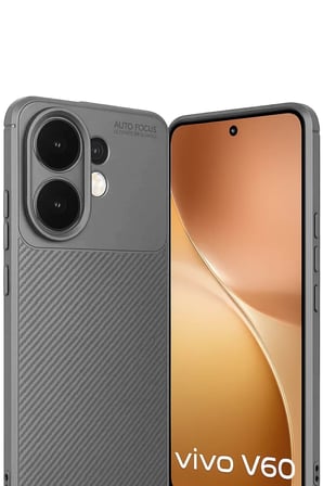 Newface Vivo V60 5G Auto Focus Karbon Kapak - Gri