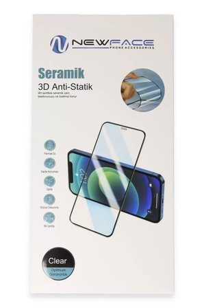 Newface Samsung Galaxy S26 3D Antistatik Seramik Nano Ekran Koruyucu - Siyah