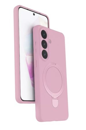 Newface Samsung Galaxy S26 Plus Regal Magsafe Standlı Kapak - Açık Pembe