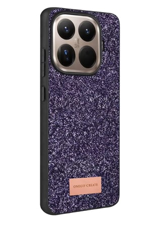 Onegif Xiaomi Mi 15T Pro Bright Simli Kapak - Derin Mor
