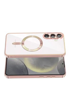 Newface Samsung Galaxy A57 5G Kross Magneticsafe Kapak - Rose