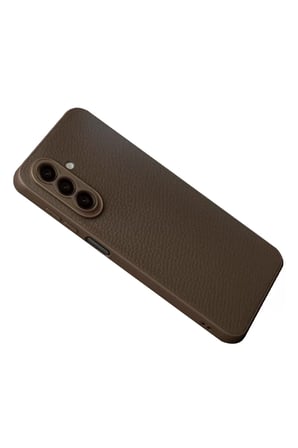Newface Samsung Galaxy A37 5G Thermax Silikon Kılıf - Kahverengi