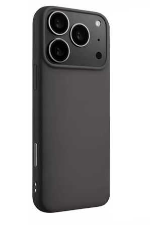 Newface Apple iPhone 17 Pro Max Nano içi Kadife Silikon - Gri