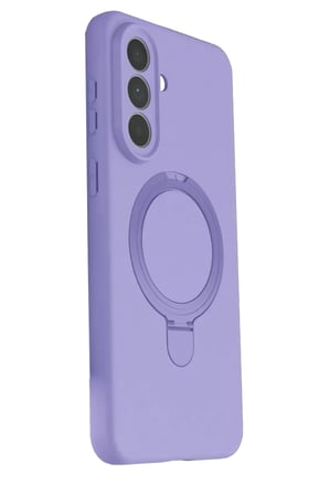 Newface Samsung Galaxy A57 5G Regal Magsafe Standlı Kapak - Lila