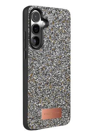 Onegif Samsung Galaxy A37 5G Bright Simli Kapak - Gümüş