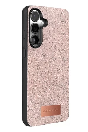 Onegif Samsung Galaxy A37 5G Bright Simli Kapak - Pembe