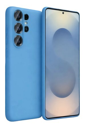 Newface Samsung Galaxy S26 Ultra Nano içi Kadife Silikon - Mavi
