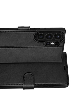 Newface Samsung Galaxy S26 Ultra Trend S Plus Kapaklı Kılıf - Siyah