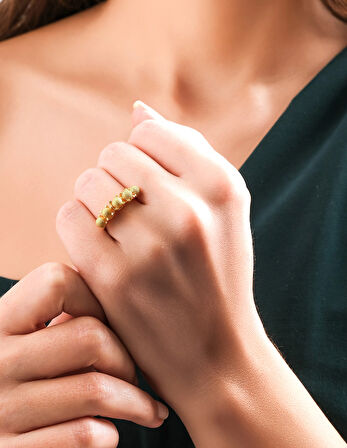 Altın Beştop Yüzük