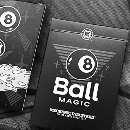 Bicycle 8 Ball Magic Mechanics Industries Premium Oyun Kağıdı iskambil Kartları Destesi