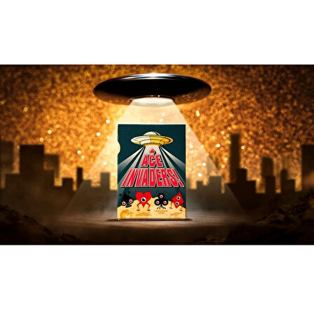 Bicycle Ace Invaders (Standard Edition) Premium Oyun Kağıdı Kartı iskambil Kartları Destesi