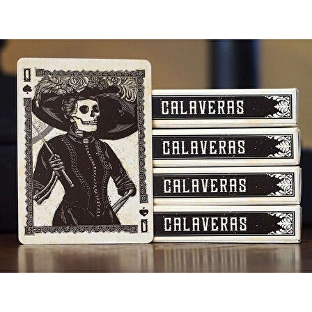 Bicycle Calaveras v2 Premium Oyun Kağıdı iskambil Kartları Destesi