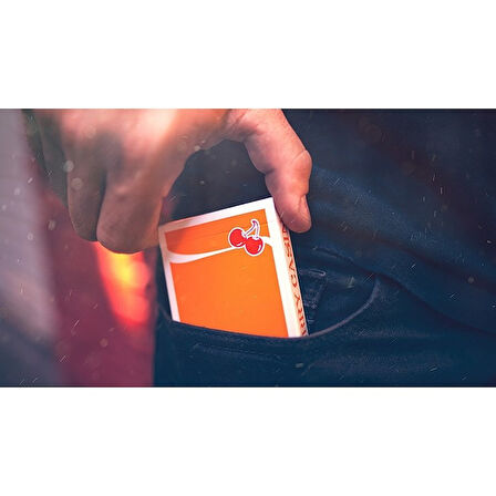 Bicycle Cherry Casino Summerlin Sunset (Orange) Premium Oyun Kağıdı iskambil Kartları Destesi