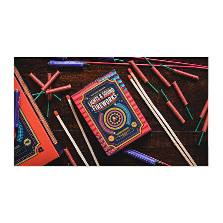 Bicycle Fireworks Premium Oyun Kağıdı Koleksiyonluk iskambil Kartları Destesi