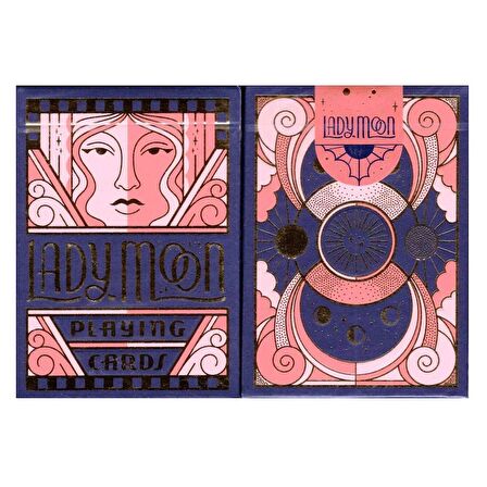 Bicycle Lady Moon v2 Oyun Kağıdı Limited Edition USPCC Koleksiyonluk iskambil Kartları Destesi