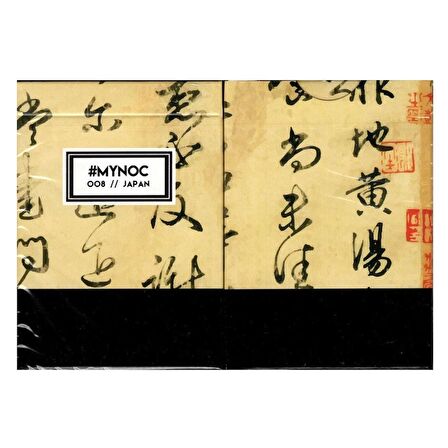 Bicycle NOC MyNoc Japan Oyun Kağıdı Limited Edition USPCC Koleksiyonluk iskambil Kartları Destesi