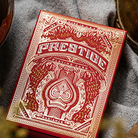 Bicycle Prestige Red Premium Oyun Kağıdı Limited Edition Koleksiyonluk iskambil Kartları