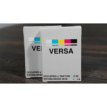 Bicycle VERSA Occupied Cards and Takyon Cards Premium Oyun Kağıdı Kartı iskambil Kartları Destesi