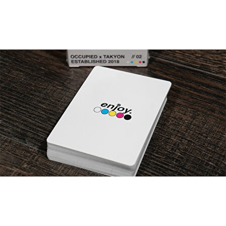 Bicycle VERSA Occupied Cards and Takyon Cards Premium Oyun Kağıdı Kartı iskambil Kartları Destesi