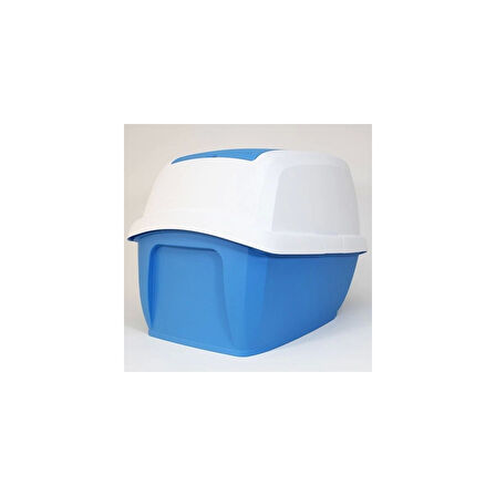 Imac Maddy Junior Üstü Açılır Kapalı Kedi Tuvaleti Mavi 57X43X41 cm