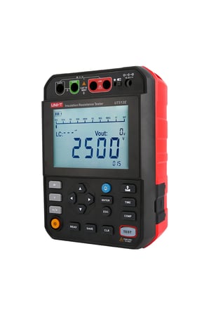 UT512E 2.5kV Yüksek Voltaj İzolasyon Meğeri -Yalıtım Direnci Test Cihazı