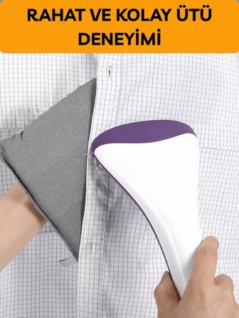 Beylini Buharlı Ütü Eldiveni Mini Ütü Pedi Sıcaklık Buhar Geçirmez Ütü Masası Eldiveni Taşınır Bez 15x25 CM