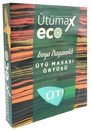 Ütümax Eco Isıya Dayanıklı Keçe Ütü Masası Örtüsü Bezi Kılıfı 