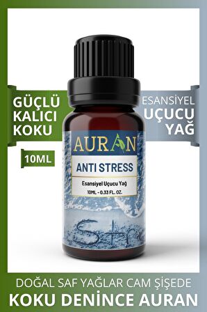 Anti Stress Esansiyel Uçucu Koku Yağı Buhurdanlık Yağı Difüzör Esansı Hobi Esans Ortam Oda 10ml