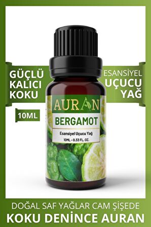 Bergamot Esansiyel Uçucu Koku Yağı Buhurdanlık Yağı Difüzör Esansı Hobi Esans Ortam Oda Kokusu 10ml